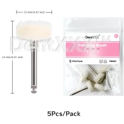 5Pcs/Pack Polishing Brush Felt Wheel Wool Cotton Polishing Brushes Polishers for Rotary Tools 2.35mm Polishing Wheel