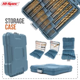 Empty Drill Bits Storage Box Toolbox Tool Accessories Woodworking Drill Bit Storage Container Nail Cutters Bit Organizer Case