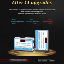 LED Strips Test Tool LED Lamp TV Backlight Tester Multipurpose LED Strips Beads Test Tool Measurement Instruments for LED Light
