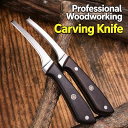 Wood Carving Hook Knife Stainless Steel Sharp Curved Blade For Agarwood Incense DIY Woodworking Craft Tool
