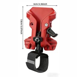 Quick Release Tool Holster with Belt Clip, Heavy Duty Self-Locking Drill Holder for Cordless Drill & Impact Driver