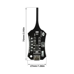 DC 5V Inductance Tester Motherboard Coil Type-C Coil Inductor Fault Detector with Green Light Indicator for Phone PCB Repair