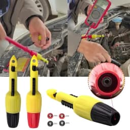 2pcs Electrical Circuit Puncture Needle Non-breaking Detection Insulation Wire Piercing Clip Repair Tools Auto Accessories Kits