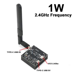 1W 2.4Ghz VCO Generator Signal Source Integrated 1W Power With Antenna For 2.4G Bluetooth Speaker WIFI BT Wifi Camera