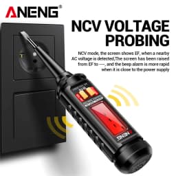 Digital Smart Voltage Sensing Tester Pen Screwdriver ANENG B16 12V-300V Voltage Detector Non-Contact Probing Electrician Repair