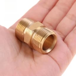 High Pressure Washer Hose Extension Connector Adapter, M22 14mm & 15mm Male Thread Female Hose Coupler Adaptor for Power Washe
