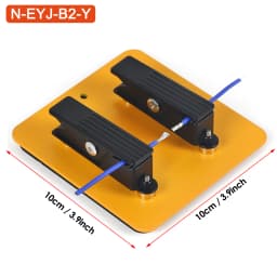 NEWACALOX Mini Welding Workbench Soldering Third Helping Hand Magnetic Flex Arm Custom Alligator Clips Electronic Repair Tools