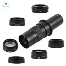 0.3X 0.5X 0.7X 2.0X Auxiliary Barlow Objective Lens Thread M42mm For Industrial Zoom Stereo Binocular Trinocular Microscope