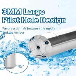Level Sensor TL-136 Liquid Level Transmitter Water Level Sensor Detector 12-32VDC 4-20mA Signal Output Liquid Sensor