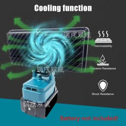 Power Tool Parts for Makita 18V Lithium Battery LED Work Lights Handheld Lamp Spotlights Flashlight Hand Lantern 2 USB Charger