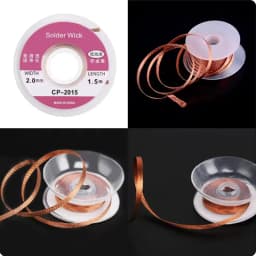 Aluminium Desoldering Suction Pump Tool Solder Sucker Suction Tin Pen Removal Device Blue Vacuum Soldering Iron Desolder