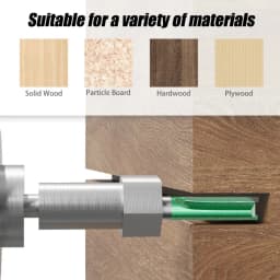 3mm-20mm Diameter 8mm Shank Straight Bit Tungsten Carbide Single Double Flute Router Bit Wood Milling Cutter For Woodwork Tool