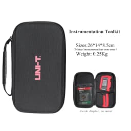 UNIT Hard EVA Storage Bag Carrying Cover Case for UT89X UT204+ Digital Multimeter UTI160S UTI260B Thermal Imaging Camera