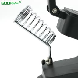 Welding Magnifying Glass LED Light Auxiliary Clip loupe Magnifier 3 In1 Hand Soldering Solder Iron Stand Holder Station