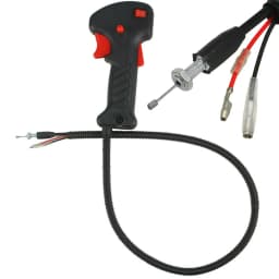 Manual Throttle Switch Assembly For Gasoline Brush Cutter Grass Trimmer Tube Handle Throttle Trigger Cable