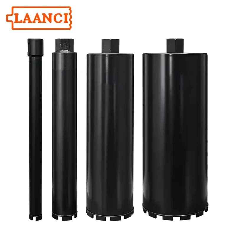 LAANCI Diamond Core Drill Bit Reinforced Concrete Drill Bit Diameter Range 25-200mm Total Length 400mm For Drilling On Concrete