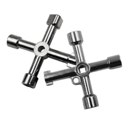 Multi Functional Elevator Key Wrench Elevator Water Meter Valve Multi Purpose Triangular Wrench Portable Hand Tools