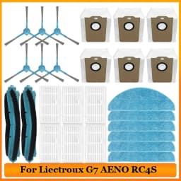 For Liectroux G7 AENO RC4S EVOLUTION AIRO Vacuum Cleaner Main Roller Side Brush Hepa Filter Mop Cloth Dust Bag Spare Parts
