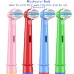 4/8/12 Kid's Replacement Brush Heads Stages Power EB10 Soft Brush Refills for Oral B Children Electric Toothbrush 3 Years Old+
