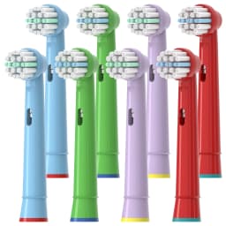 4/8 Pcs Electric Toothbrush Head Replacement Children Kids Brush Heads Fit for Oral OLB Pro-Health B Stages D100K 4510K D10 D12