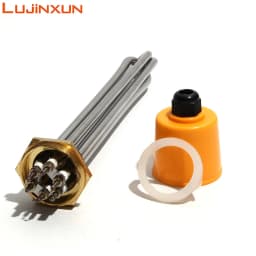 LUJINXUN DN40 47mm BSP Thread Heater Element 220V/380V for Water Tank 3KW/4.5KW/6KW/9KW/12KW TEN 201SS Tube Copper Thread 1pc