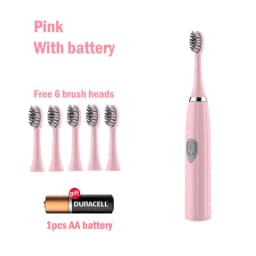 Electric Toothbrush IPX7 Waterproof Sonic Toothbrush DuPont Soft Bristles Adult Large Button Vibration Intelligent Toothbrush