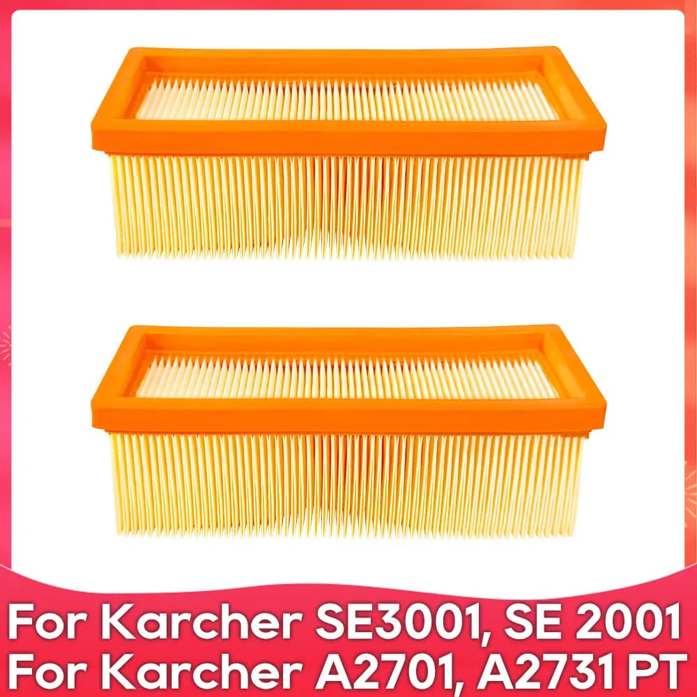 Compatible For ( Karcher SE 3001, SE 5.100, SE 6.100, SE2001, 2501, 2701, 2801, K3001, 6.414-498 ) Vacuum Cleaner Filter Part