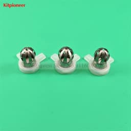 3 Pieces Mould Nozzle Cap Flower Petals Shaped Nozzles New Spare Parts Of YKF Soft Serve Ice Cream Machines Replacement Fittings