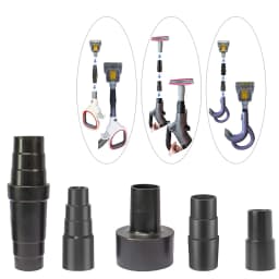 5pcs Universal Vacuum Hose Adapter Kit Reducer Converter From 1 1/2 Inch To 1 1/4inch Dust Extraction Hose Connector
