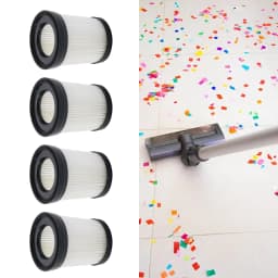 2/4pcs Vacuum Cleaner Filter Replacement For Lubluelu 202 Cordless Vacuum Cleaner Washable Filters For Oraimo OSV-102