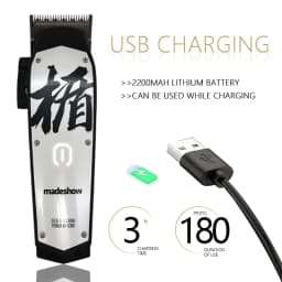 Madeshow M10+ M11 Professional Oil Head Hair Clipper Hair Cutter Titanium Plated Ceramic Blade 7000rpm Hair Salon Trimmer