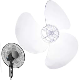16 Inch 40cm Floor Fan Fan Blades Wind Blade for Standing Pedestal Fan Table Fan Universal Accessories Replacement