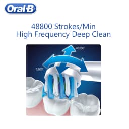 Oral B Electric Sonic Toothbrushes 2D/3D Rotation Teeth Daily Whitening Gum Care Pressure Sensor Rechargeable Waterproof
