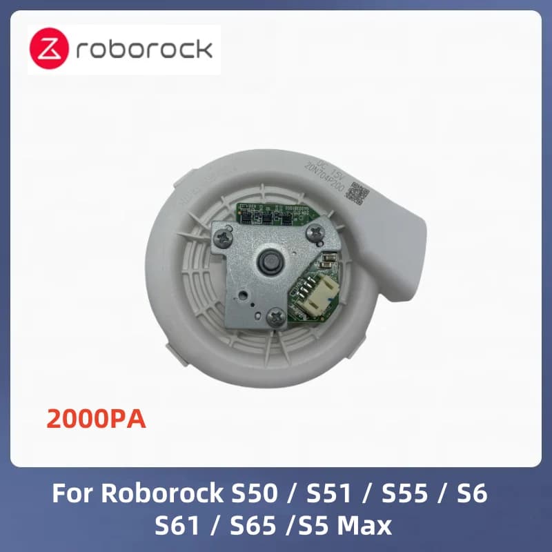 Origina For Roborock Fan Engine Robot Cleaner S50 / S51 / S55 / S6 / S61 / S65 /S5 Max Vacuum Generator 2KPa 20N704P200