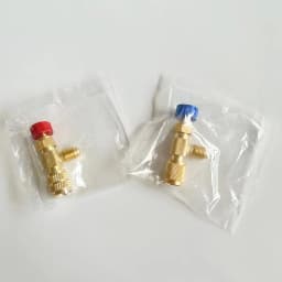 Liquid Safety Valve R410A R22 Air Conditioning Refrigerant Tool 1/4 "Safety Adapter Air Conditioning Repair And Fluoride