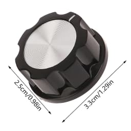 1PCS For Air Fryer Accessories KL50-G3 Timer Switch Knob Button D Type Timer Semi-circular Shaft Switch Pressure Cooker