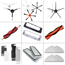 For XiaoMi Roborock S50 S51 S55 S6 S60 S61 S65 S5 S6 MaxV S6 Pure Vacuum Cleaner HEPA Filter Mop Cloth Side Brush Accessories