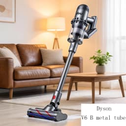 Telescopic Extension Rod for Dyson V6 Straight Pipe Metal Extension Bar Handheld Wand Tube Purple