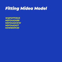 Dishwasher Drain Hose For Midea 33.5cmX2.8cmX7cm 1PCS