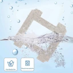For ECOVACS WINBOOT W2 / W2 OMNI / W1 / W1 Pro Microfiber Mop Pad Cloth Replacement Parts Accessories