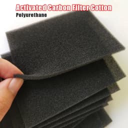 High Density Car Air Conditioner Activated Carbon Foam Filter Purifier Universal Water Filter Sheet Cooker Hood Extractor Filter