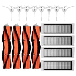 HEPA Filter Main Brush for Xiaomi MI Robot 2 Roborock S50 S51 T4 P5 T6 T7 PRO S5 Max Vacuum Cleaner Parts SDJQR01RR SDJQR02RR