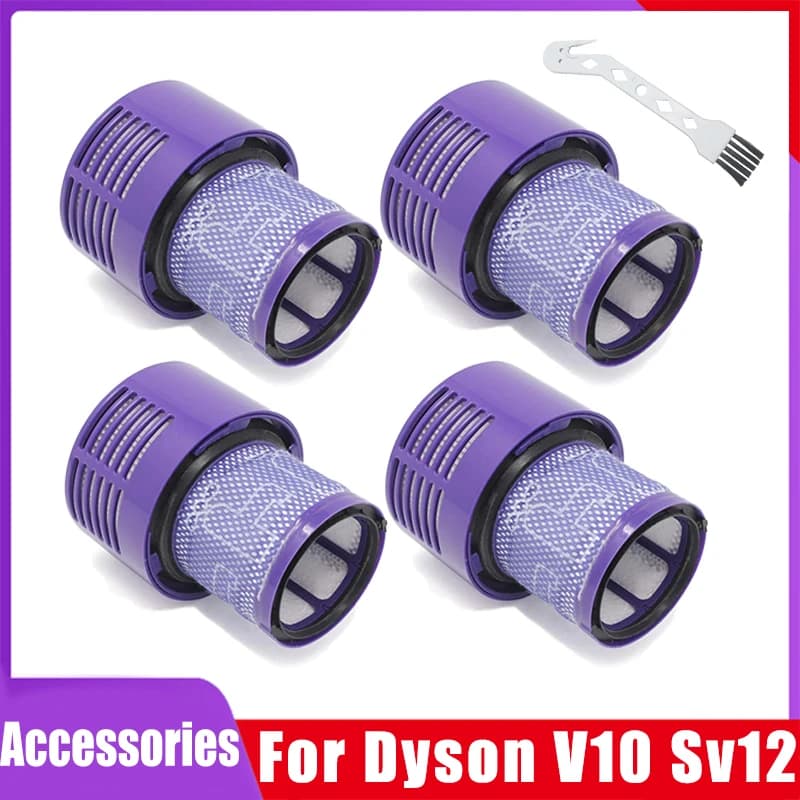 For Dyson V10 Filter Hepa Accessories Robot Vacuum Cleaner SV12 Washable Filter Replacement Cleaning Spare Parts