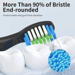 10PCS Fairywill FW-E11 E10 E6 D7S Electric Toothbrush Replacement Brush Heads,Compatible with fairywill E11 Electric Toothbrush
