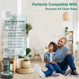 Vacuum Bags Compatible with IRobot Roomba i1+, i3+, i4+, i5+, i6+, i7+, i8+, j5+, j6+, j7+, j8+, j9+, s9+, Vacuum Bag for IRobot