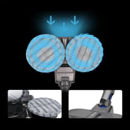 Microfiber Mop Cloth for Samsung Vacuum Cleaner Jet90. Wet Dry Mop Electric Head Brush Pad Accessories