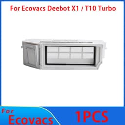 For Ecovacs Deebot T10 OMNI X1 TURBO Vacuum Cleaner Robot Filter Side Brush Cleaning Cloth Spare Parts Dust Box Accessories