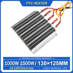 220V 36V 48V 60V 1000W 1500W PTC Heater Air Conditioner Parts PTC Ceramic Air Heater Element 100B4 135*125*15mm