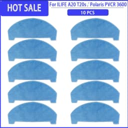 Side Brush HEPA Filter For ILIFE A20 T20s / Polaris PVCR 3600 / G2 0926W / G2 0726W / G2 1226 Robot Vacuum Cleaner Spare Parts