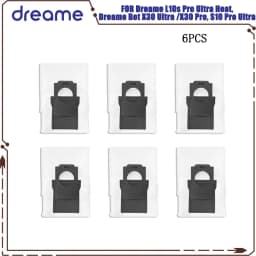 Dreame L10s Pro Ultra Heat / L10s Ultra Gen 2 / Dreame D20 Ultra / Mova E30 Ultra Main Side Brush Filter Mop Cloth Bag